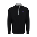 Collars & Co. Sigma Alpha Epsilon DriRelease® Performance Pullover Black with Light Grey Trim