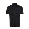 Collars & Co. Sigma Alpha Epsilon Semi-Spread Collar Polo Black
