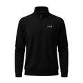 Collars & Co. Sigma Alpha Mu Cloud Cotton Quarter Zip Pullover Black
