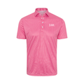 Collars & Co. Sigma Phi Epsilon Semi-Spread Collar Polo Red Houndstooth