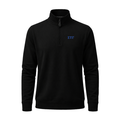 Collars & Co. Sigma Tau Gamma Cloud Cotton Quarter Zip Pullover Black