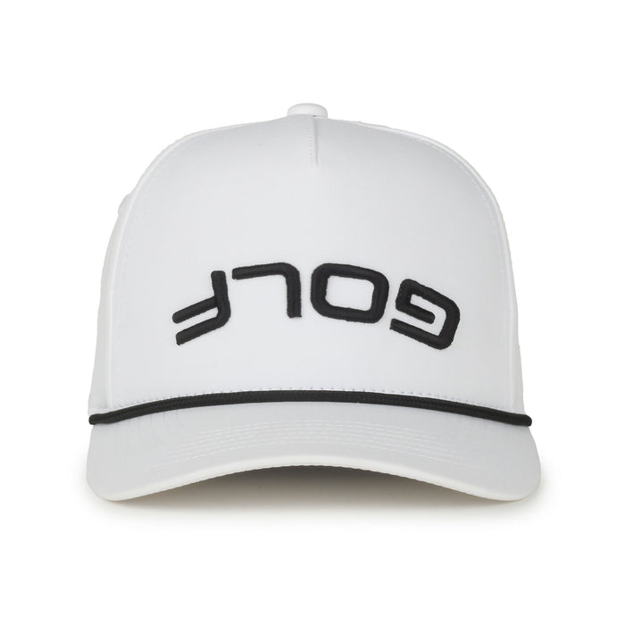 Collars & Co. Upside Down Golf Hat White