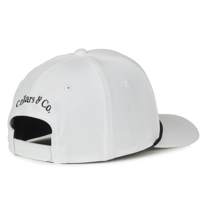 Collars & Co. Upside Down Golf Hat White
