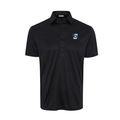 Creighton Semi-Spread Collar Polo Black