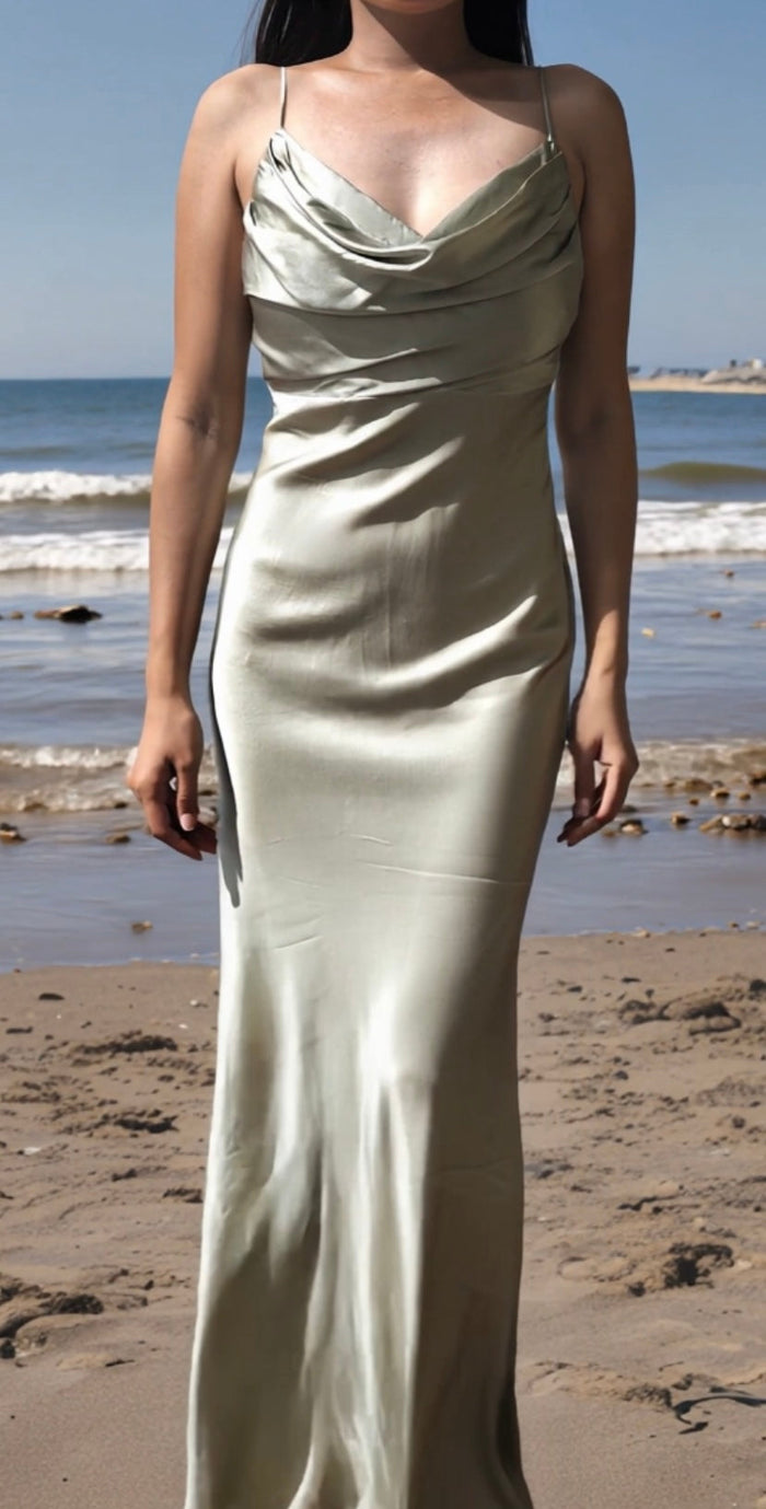 Crynon Mulberry Silk Gown