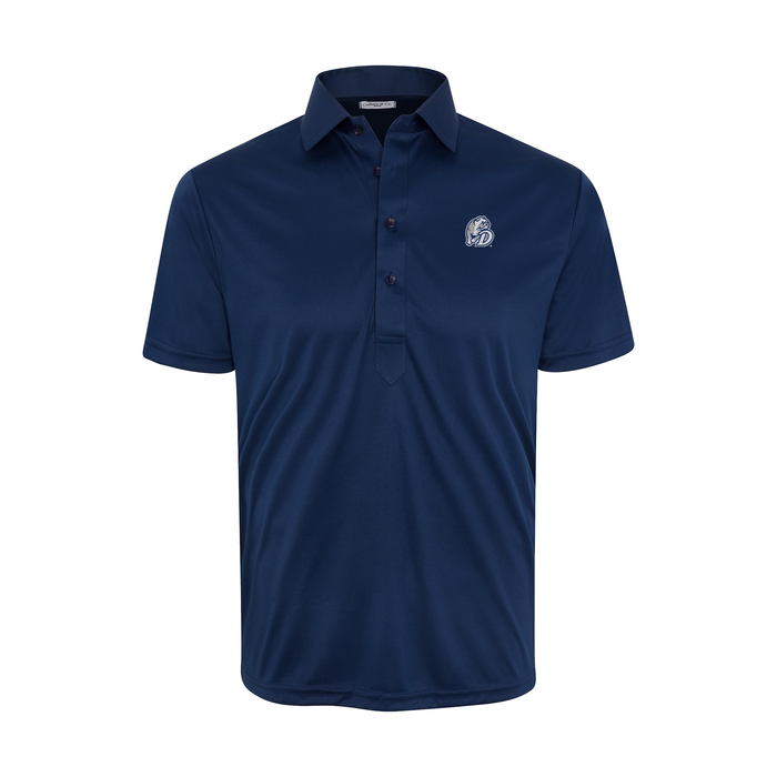 Drake Semi-Spread Collar Polo Navy
