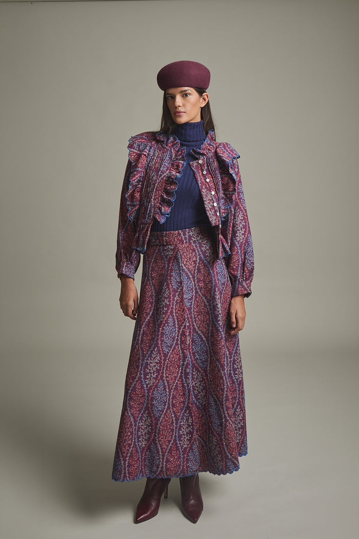 FALDA EMA MORADO