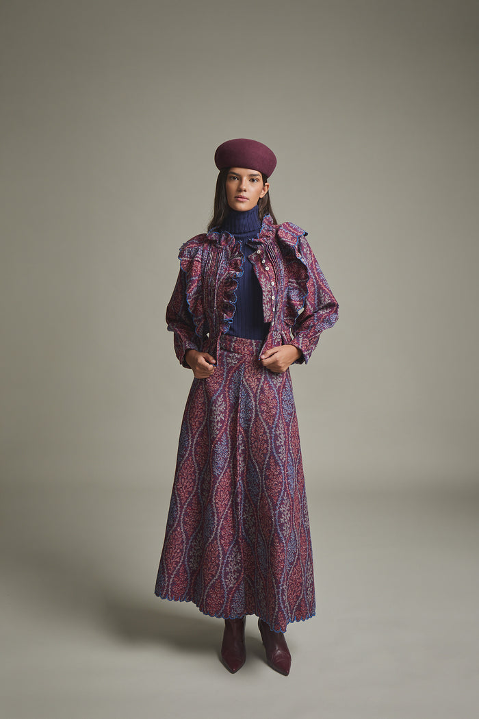 FALDA EMA MORADO