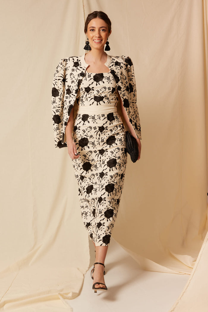 FALDA LORENZA NEGRO/BLANCO