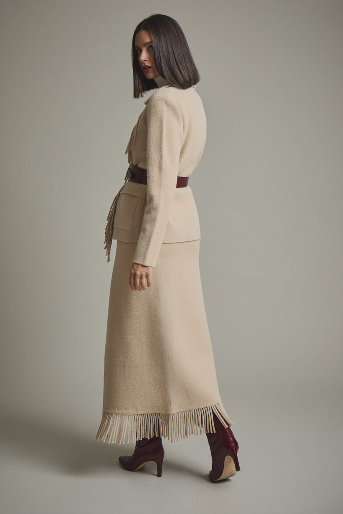 FALDA MARIETA BEIGE