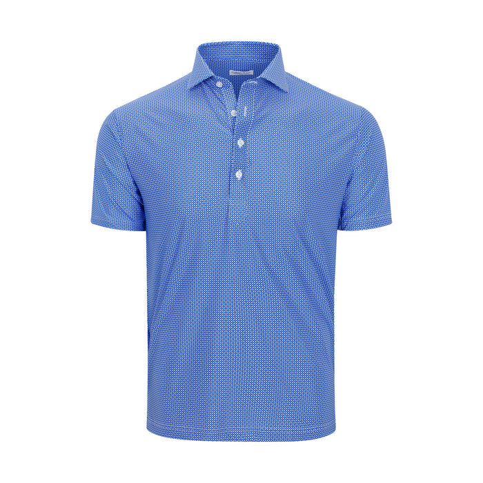 Featherweight Flex Polo Blue Mosaic