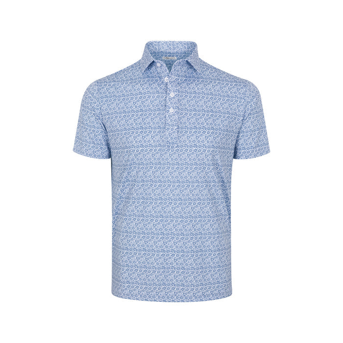 Featherweight Flex Polo Coastal Blue Floral