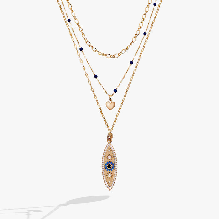 Festival Stranded™ Evil Eye Necklace