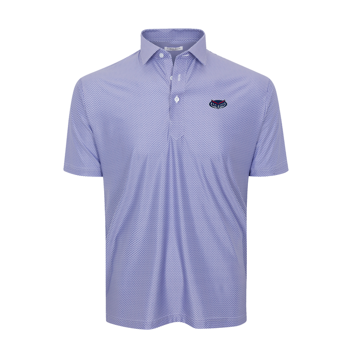 Florida Atlantic Featherweight Flex Polo Congressional Navy