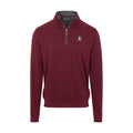 Florida State Merlot Heather Cloud Cotton Quarter Zip Pullover