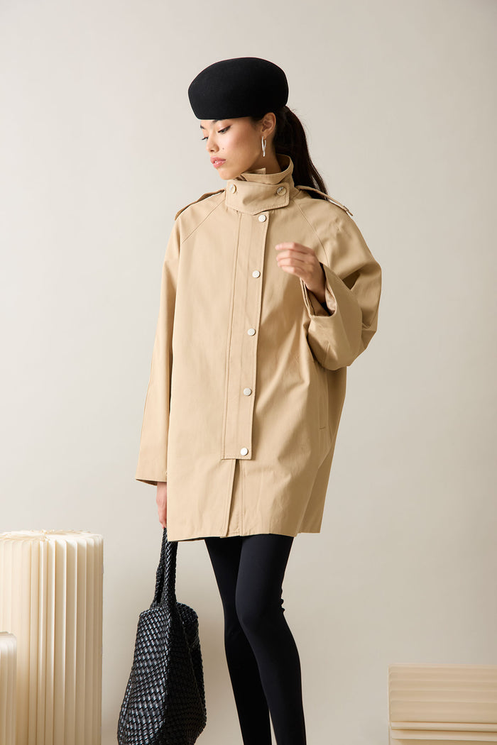 GABARDINA HEMERA BEIGE