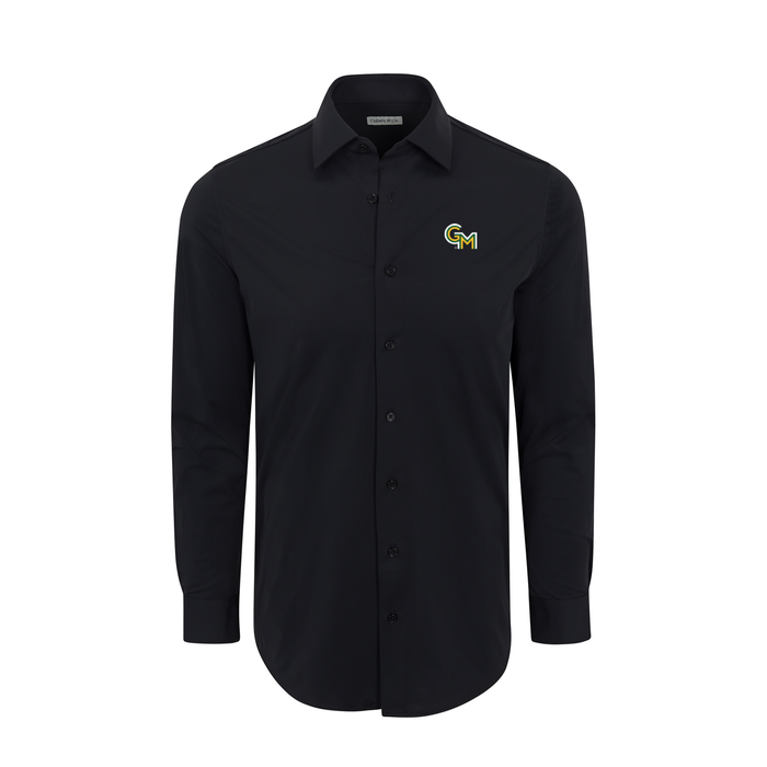 George Mason Apex Performance Dress Shirt Black