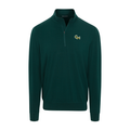 George Mason Velocity Performance Quarter Zip Green