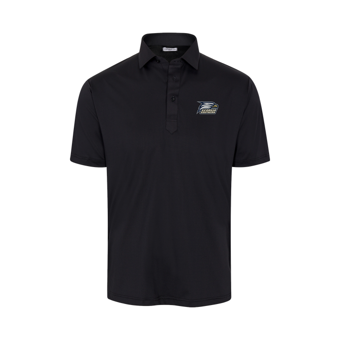 Georgia Southern Featherweight Flex Polo Black
