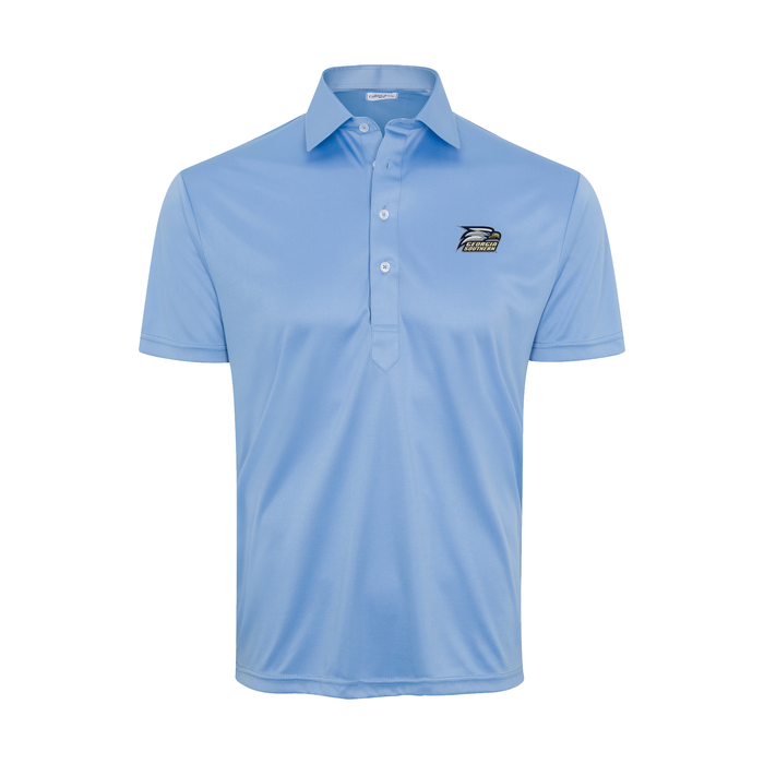 Georgia Southern Semi-Spread Collar Polo French Blue