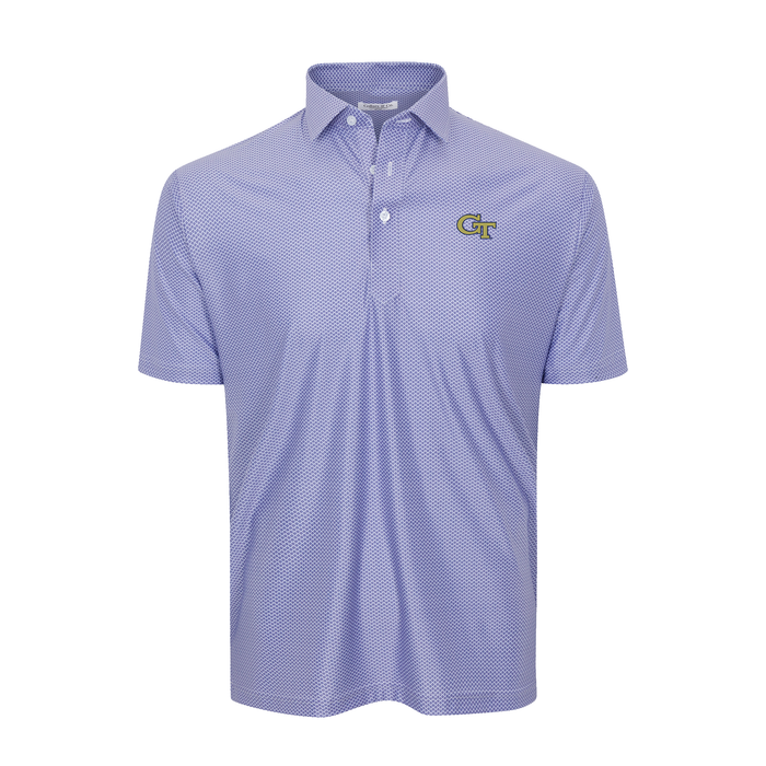 Georgia Tech Featherweight Flex Polo Congressional Navy