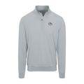 Gonzaga Velocity Performance Quarter Zip Light Grey