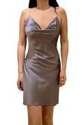 Gray Mini Dress