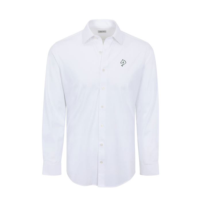 Greenwich Sound Polo Apex Performance Dress Shirt White