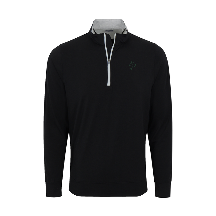 Greenwich Sound Polo DriRelease® Performance Pullover Black with Light Grey Trim