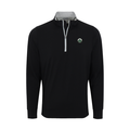 Greenwich Sound Polo DriRelease® Performance Pullover Black with Light Grey Trim