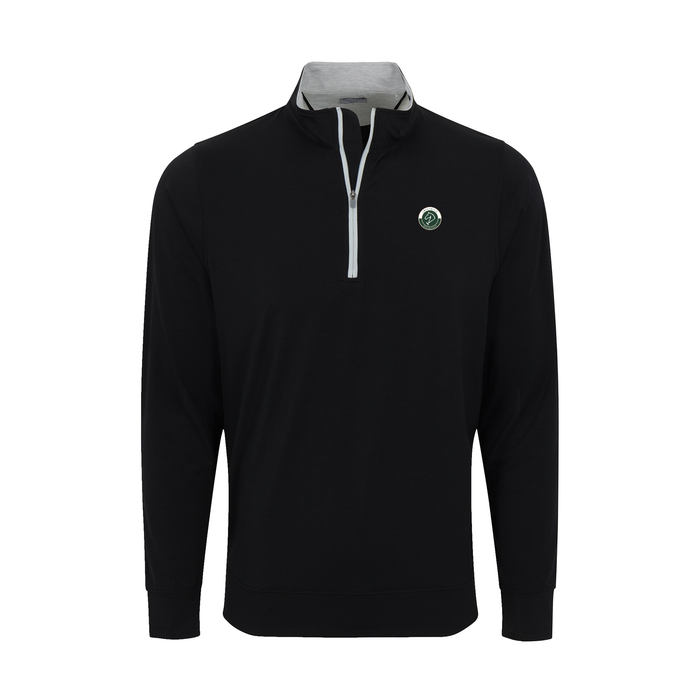 Greenwich Sound Polo DriRelease® Performance Pullover Black with Light Grey Trim