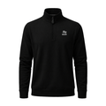High Point Cloud Cotton Quarter Zip Pullover Black