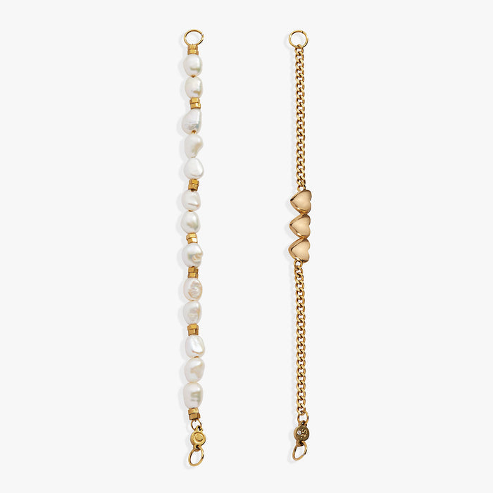 'Home Is Where The Heart Is' Pearl Stranded™ Bracelet Set