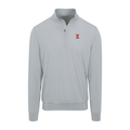 Illinois Velocity Performance Quarter Zip Light Grey