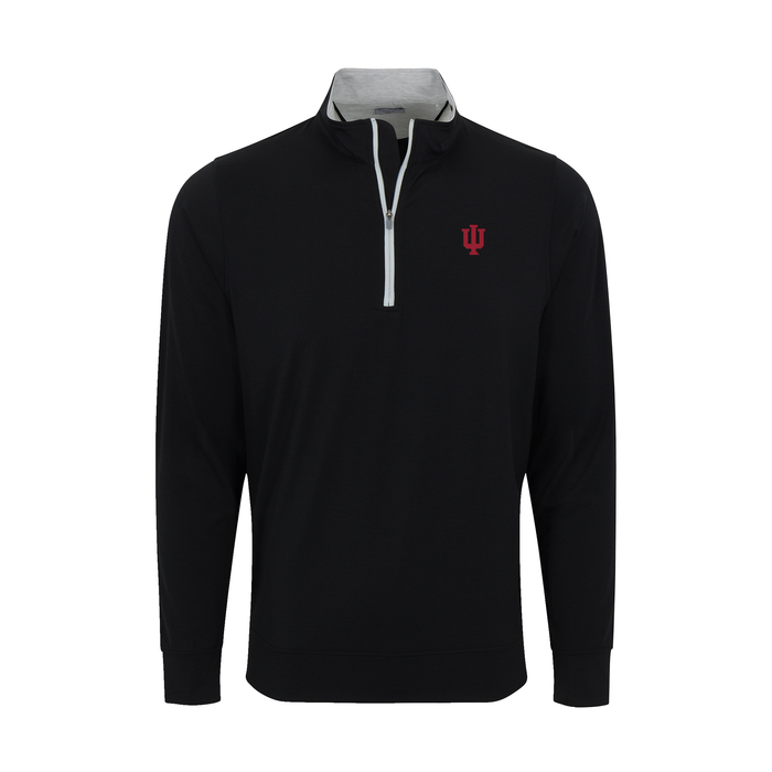 Indiana DriRelease® Performance Pullover Black with Light Grey Trim
