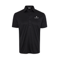 Johns Hopkins Semi-Spread Collar Polo Black