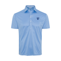 Johns Hopkins Semi-Spread Collar Polo French Blue