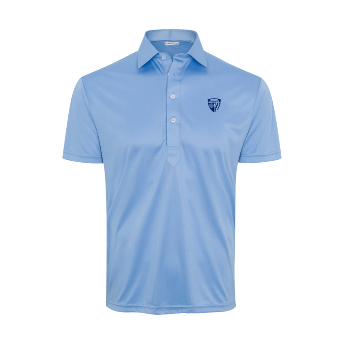 Johns Hopkins Semi-Spread Collar Polo French Blue