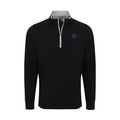 K-State DriRelease® Performance Pullover Black with Light Grey Trim