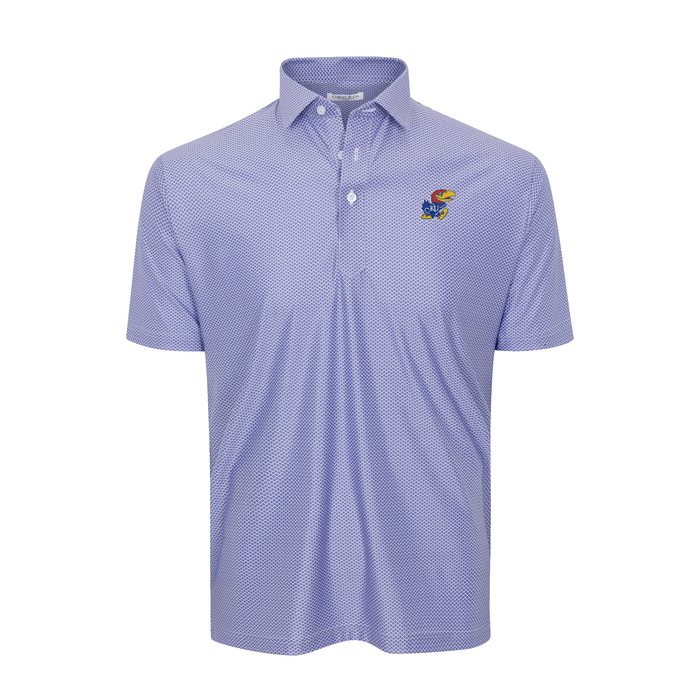 Kansas Featherweight Flex Polo Congressional Navy