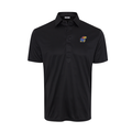 Kansas Semi-Spread Collar Polo Black