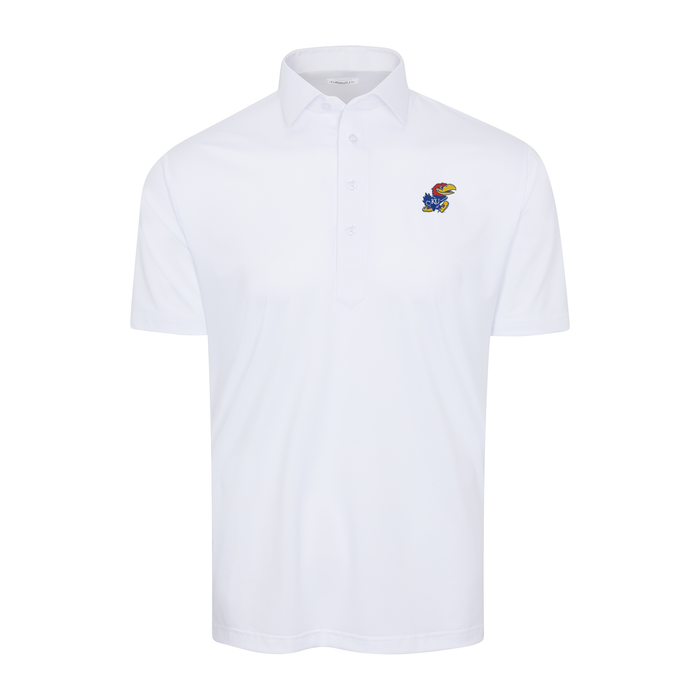 Kansas Semi-Spread Collar Polo White