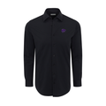Kansas State Apex Performance Dress Shirt Black