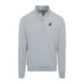 Kansas Velocity Performance Quarter Zip Light Grey