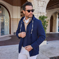 La Strada Hooded Blazer Navy