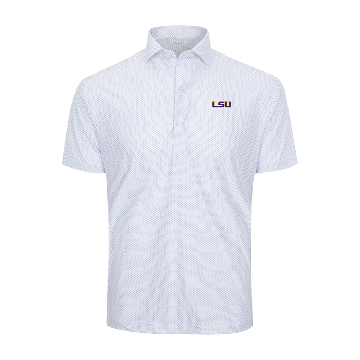 LSU Featherweight Flex Polo Pulse