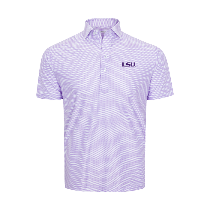 LSU Featherweight Flex Polo Vantage Lavender