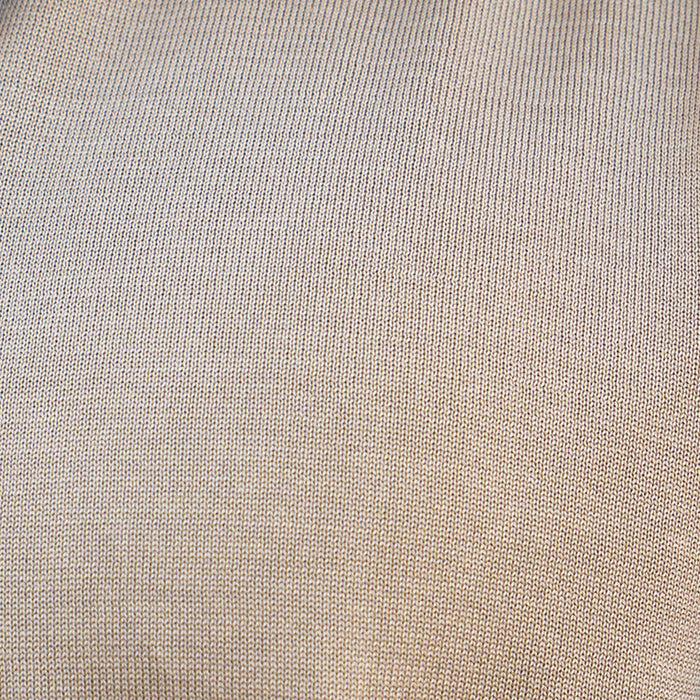 Maranello Mid-Weight Cotton & Silk Polo Taupe - 3-Button