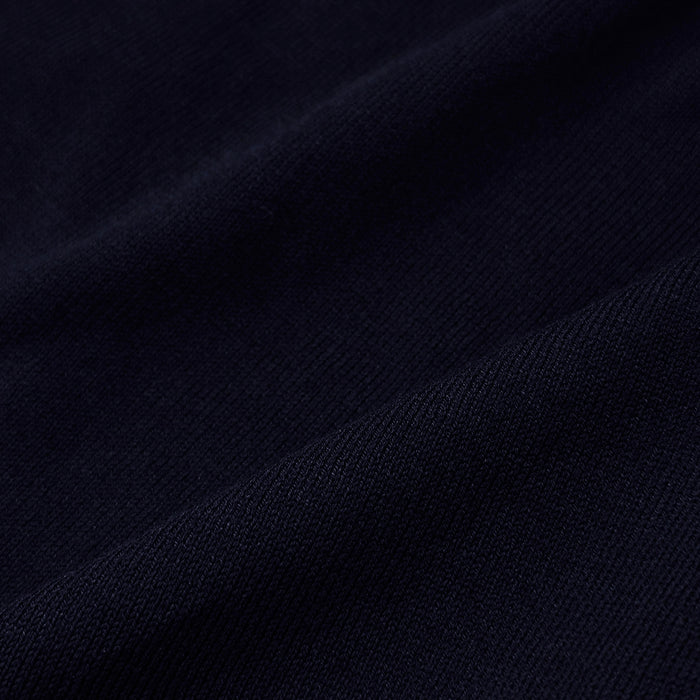 Maranello Mid-Weight Cotton & Silk Tee Navy