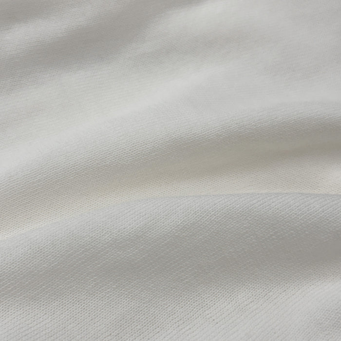 Maranello Mid-Weight Cotton & Silk Tee White